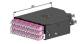 Telegärtner 100022351,H02050A4016 Baugruppenträger HD3 zbh. FanOut-Modul 1HE 18xLC-D violett OM4 → 3xMPO/APC male