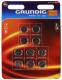 Knopfzellen-Sortiment GRUNDIG, Lithium, 10-teilig