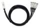 Zyxel DAC100F25-3M-ZZ0101F 100G QSFP28 zu 4x 25G SFP28 Fan-out DAC 3M