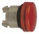Schneider Electric ZB4BV043E Schneider Leuchtmelder rund rot Kalotte glatt für Einlegeschild