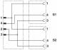 Phoenix Contact 1458732 Phoenix SAC-3P-M8Y/2X3,0-PUR/M 8FR Sensor-/Aktor-Kabel