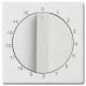 Busch Jaeger 2CKA001753A0260 BJ 1770-884-103 Central disc studio white matt future linear