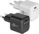 Goobay Single Fast Charger 45 W USB-C PD GaN Schnellladegerät Nano schwarz 1x USB-C-Anschluss Power Delivery