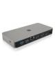 RaidSonic IB-DK2880-C41 ICY BOX Docking Station USB4 USB-C 3.0 USB-A 3.0 HDMI GbE 100Watt