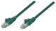 Intellinet 739825 Premium network cable, Cat6, S/FTP 100% copper, Cat6 certified, LS0H, RJ45 plug/RJ45 plug, 0.25 m, green