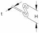Niedax SH-4 Eklips mounting accessories ,