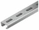 Niedax 2980/2FL C-bar slotted dip dip galvanized 16mm 2980/2 FL, perforated 2000mm