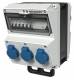 Mennekes 970005 AMAXX Steckdosenkombi Gehäuse 260x225 mm (HxB) elektrograu
