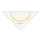 ARISTO Geodreieck 22,5cm Facette und Tuschenoppen 10 Stk.