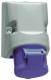 Bals 11930 Wandsteckdose QUICK-CONNECT 16A 3p 230V 6h IP44 Geh.Gr:87x64