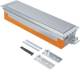 Hager BKWE400080 Adjustable-height end piece with steel sheet tray for BKW 400x(80-120) mm