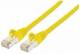 INTELLINET 735827 Premium Netzwerkkabel, Cat6, S/FTP 100% Kupfer, Cat6-zertifiziert, LS0H, RJ45-Stecker/RJ45-Stecker, 10,0 m, gelb