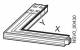 Siemens BVP:261897 Right angle X 0,36m / 0,36m Y, BD2C-1250-LR BVP: 261,897 1250A