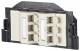 Metz Connect 130B11S60201-E BTR 130B11S60201 C6Amodul 6-E port 180 °, RAL1013