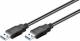 Goobay 95716 USB 3.0 SuperSpeed ??cable - USB 3.0 connector (Type A)> USB 3.0 connector (Type A)