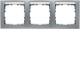 Berker 10239959 RA 3-F QUER M BSF S.1 ALU LACK
