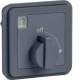 Hager WNA009 mechanical timer 15 min with rotary knob attachment for AP/UP housing, W.1