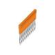 Hager KR040SB10 Querverbinder 4 mm² 10-fach Stecktechnik