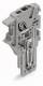 WAGO 2020-181 1-Leiter-Endmodul 1-polig kodierbar 0,14-1qmm grau