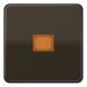 Jung CD590KOBR Rocker switch for control, CD 590 KO BR brown