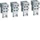Hager HYT066H Connection terminal P250 mounting Cu/Al 4P 6x6-35 mm²