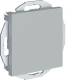 Hager GZBLINDLAN Mounting frame with central disc 55 Blind alu lacquered