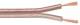 Goobay 15019 Lautsprecherkabel transparent 100 m Spule, Querschnitt 2 x 1,5 mm², CCA