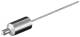 Goobay 11008 termination resistor, 75 Ohm, 4 mm - termination resistor made of zinc, 