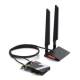 TP-LINK BE9300 Tri-Band Wi-Fi 7 Bluetooth PCI Express Adapter