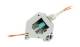 Keystone-Modulträger, DIN-Rail, inkl. LWL-Kupplung LC single-Mode 9 µm, Hutschienenadapter, Synergy 21
