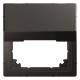 Merten MEG4081-6052 adapter with hinged lid DIN49075 mocha metallic