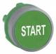 Schneider Electric ZB5AA333C0 Schneider Drucktaster, Front, Kunststoff, Beschriftung START, tastend