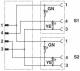 Phoenix Contact 1458758 Phoenix SAC-3P-M8Y/2X0,6-PUR/M 8FR-2L Sensor-/Aktor-Kabel