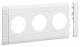 Hager GB100309016 Blende 3fach Steckdose hfr zu BRH 100mm verkehrsweiß