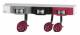 Bachmann 800.0120 19´ 1U FuseBox 6xLS C16A current 32A CEE