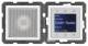 Berker 29806089 Radio Touch with speaker DAB+Qx polar white velvet