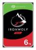 SEAGATE NAS HDD 6TB IronWolf 5400rpm 6Gb/s SATA 256MB cache 8,9cm 3,5Zoll 24x7 CMR für NAS und RAID Rackmount Systeme BLK