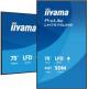 Iiyama LH7575UHS-B2AG 189,3 cm (75