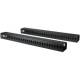 STARTECH.COM Vertical Cable Organizer with Finger Ducts - Vertical Cable Management Panel - Rack-Mount Cable Raceway - 0U - 6 ft.