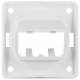 Berker 945592509 Tragplatte für 2 MINI-COM Module Integro Einsätzeß,glänzend