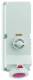 Bals 16622 Wandsteckdose abschaltbar verri.125A 5p 400V 6h IP67 Geh.Gr:460x18