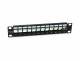 Equip 25,4 cm ( 10 Zoll ) Patchpanel 12xKeystones FTP 1U RAL9005