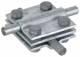 Dehn + Soehne 319201 Dehn Cross unit St / tZn 8-10 mm/Fl30, with intermediate plate