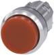 Siemens 3SU10510BB000AA0 3SU1051-0BB00-0AA0 illuminated pushbutton 22 mm round metal high-gloss amber button high