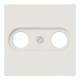 Jung A561PLTV Cover for antenna socket, A 561 PL TV white