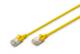 DIGITUS CAT 6A F-FTP Slim Patch cord Cu LSZH AWG 32/7 length 5m Yellow