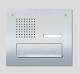 Siedle CL 411 BD2A 01 R Classic Durchwurfbriefkasten-Front Audio Edelstahl 048175