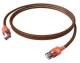 ZVK CS1OZCDCD0010 EasyLan DualBoot® LED patch cable Cat6 Class EA shielded 4PPoE 1 m