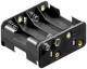 Goobay 11468 Battery Holders, 8x Mignon '' AA '' - with snap terminal