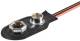 Goobay 11445 1x 9 V Block Batterieclip - lose Kabelenden